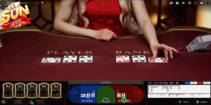 Baccarat live mang đến không gian sòng bài thượng lưu