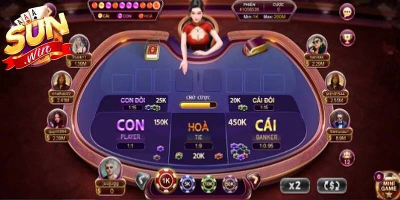 Ưu điểm vượt trội khi tham gia trải nghiệm sảnh game bài của Sunwin