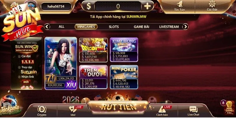 Sunwin là thương hiệu thuộc tập đoàn Suncity Group danh tiếng từ Macau