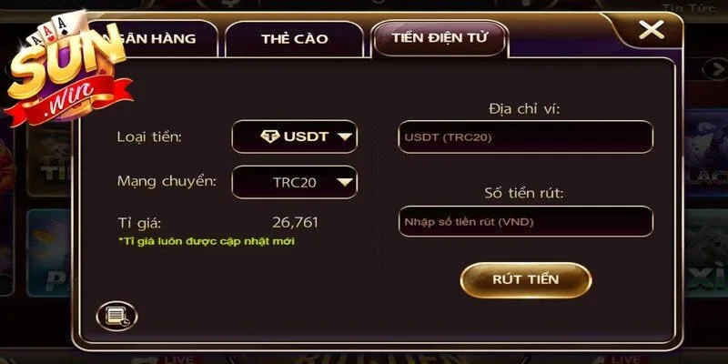 Thành viên rút tiền gặp lỗi do thông tin tài khoản thụ hưởng không đúng